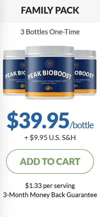 Peak BioBoost Buy 3 Bottle